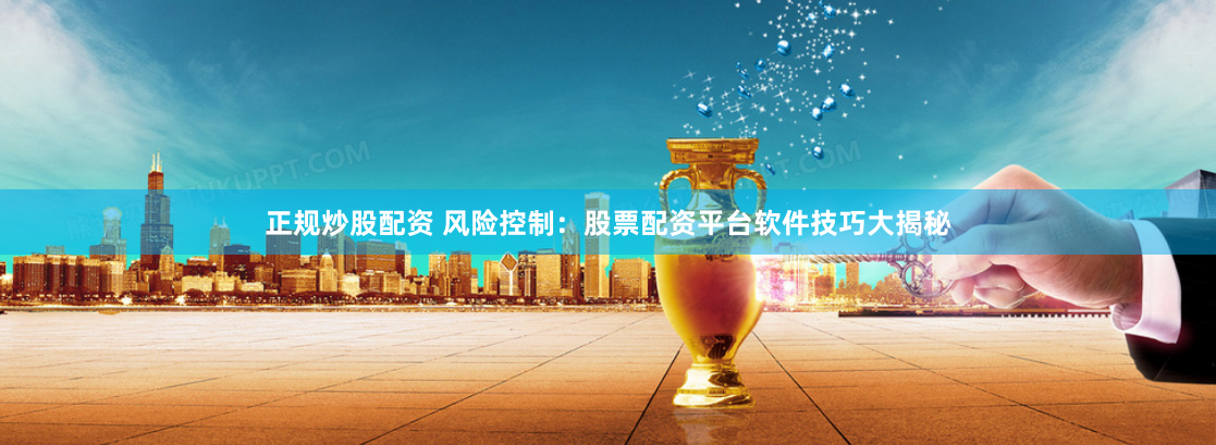 正规炒股配资 风险控制：股票配资平台软件技巧大揭秘